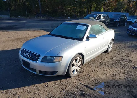 2003 Audi A4 3.0 из США, поврежденный, VIN WAUAT48H33K022402